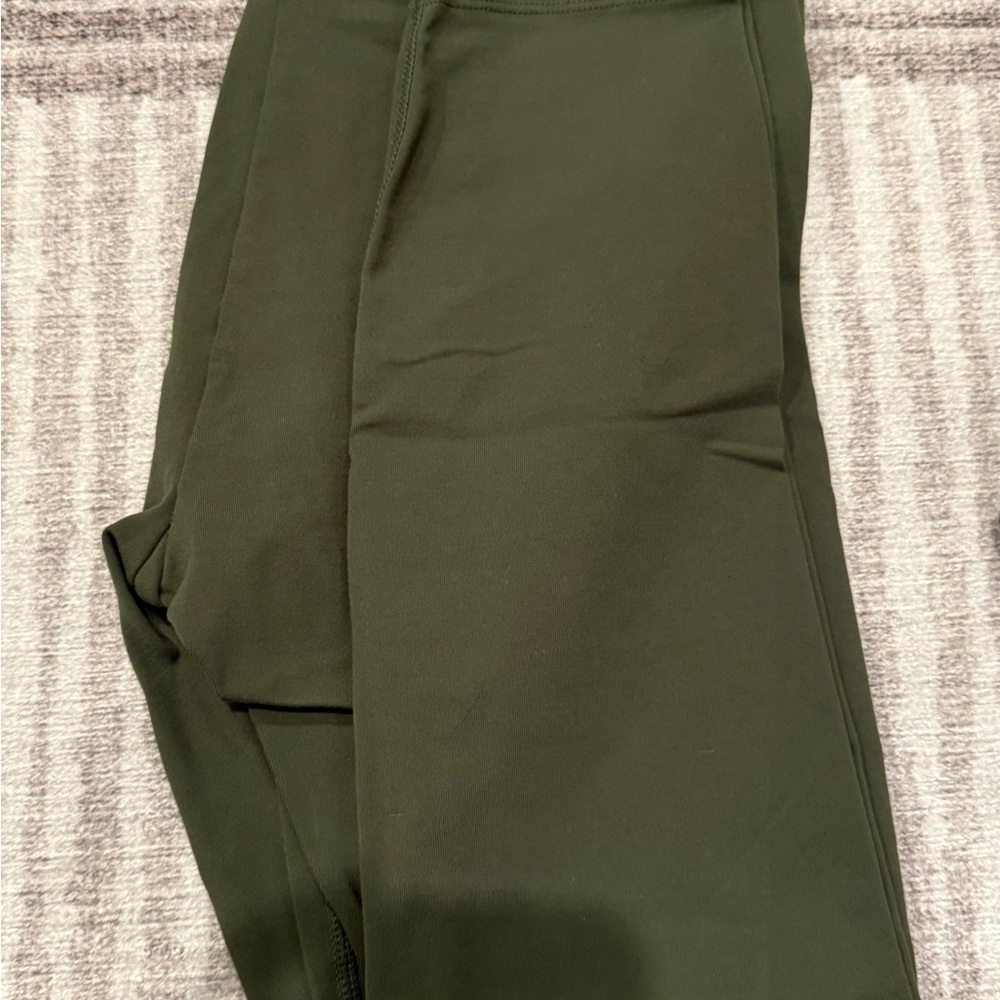 Kira grace 
Olive Green Leggings